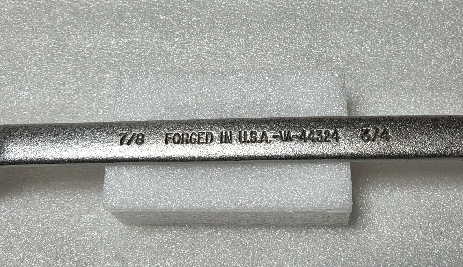 Craftsman VA 44324 Off Set Box End Wrench 3/4″ & 7/8″ VA44324 USA