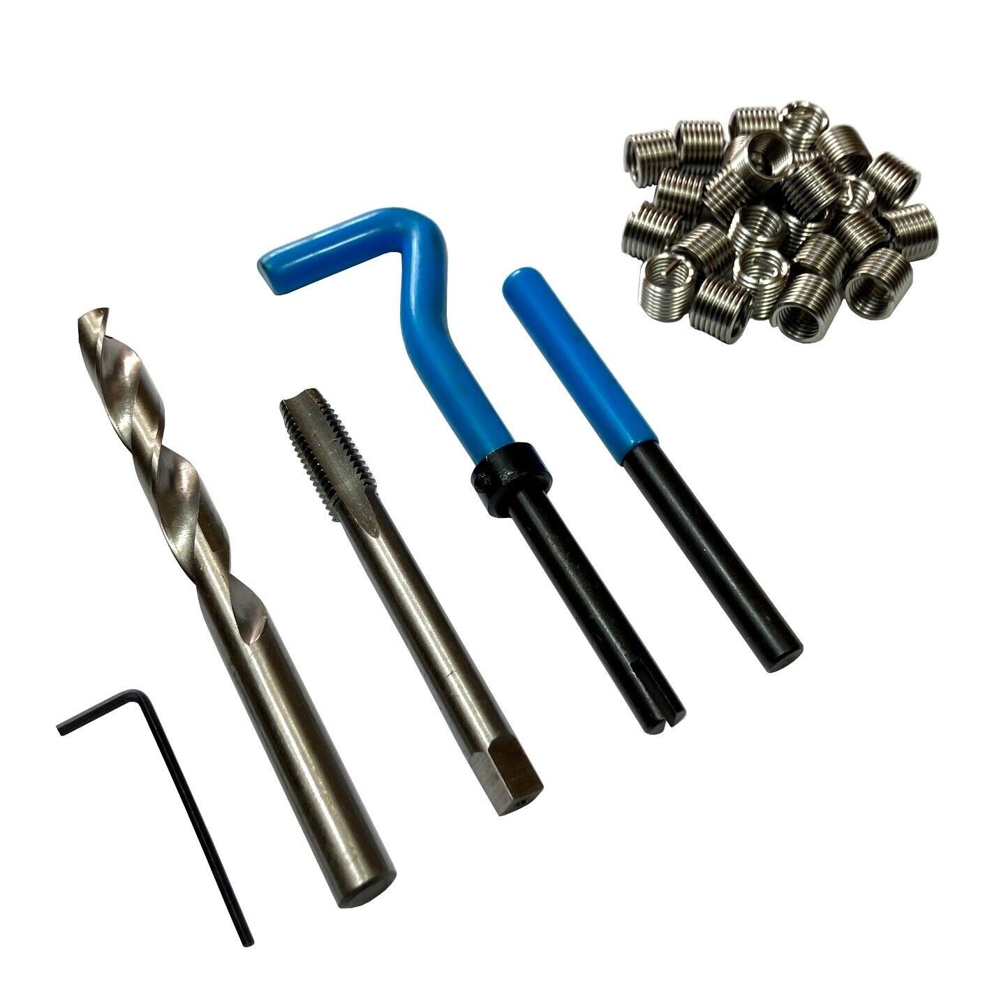M10 X 1.5 THREAD REPAIR KIT 30 PIECE HELICOIL 10MM DAMAGED THREADS DRILL BIT KIT