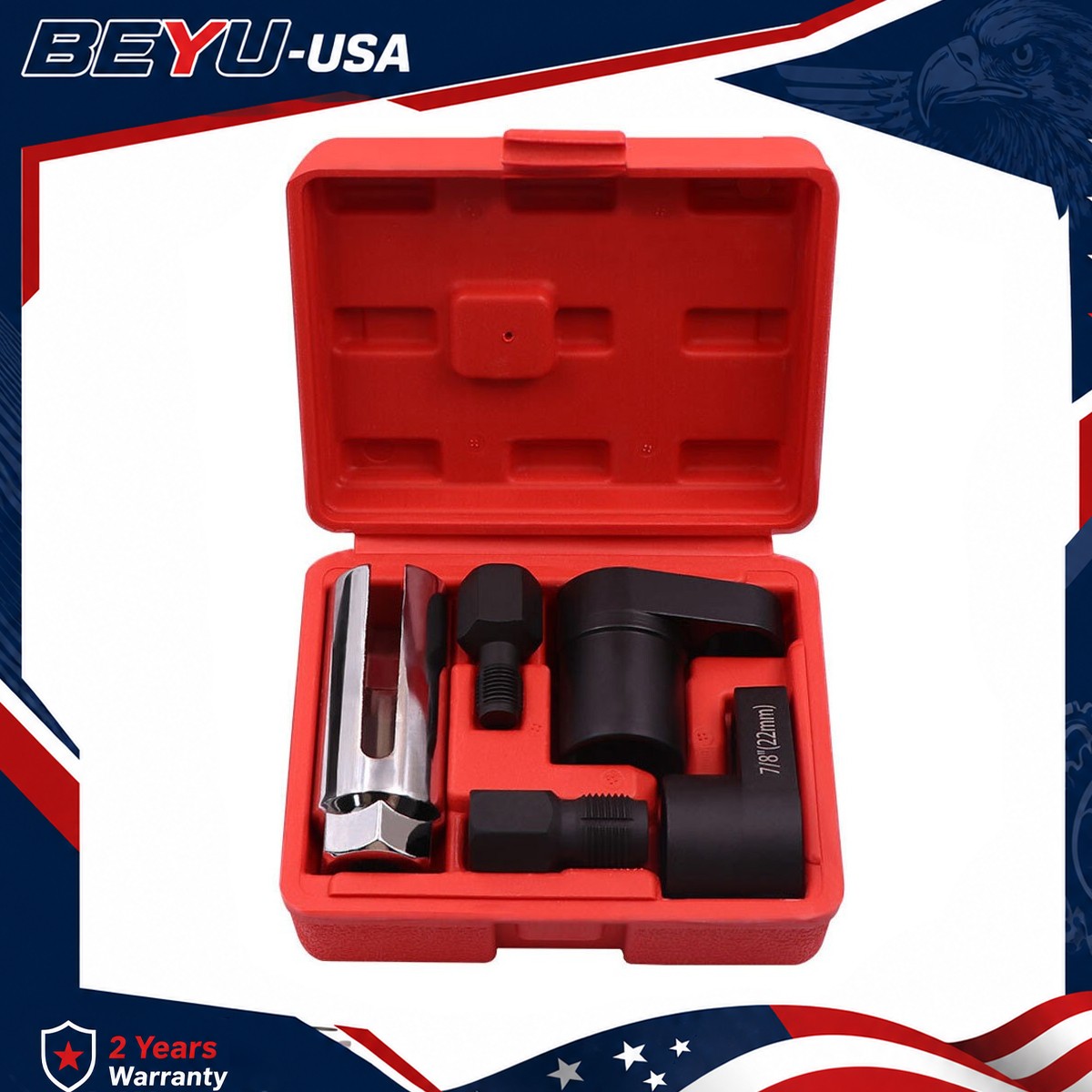 5PCS New Oxygen Sensor Socket Vacuum Remover Installer Thread Hand Tool Kit