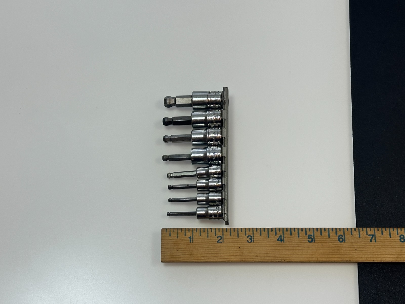 🇺🇸 Snap-on Tools USA 208EFTABY SAE 1/8″ – 3/8″ Ball-End Hex Socket Driver Set