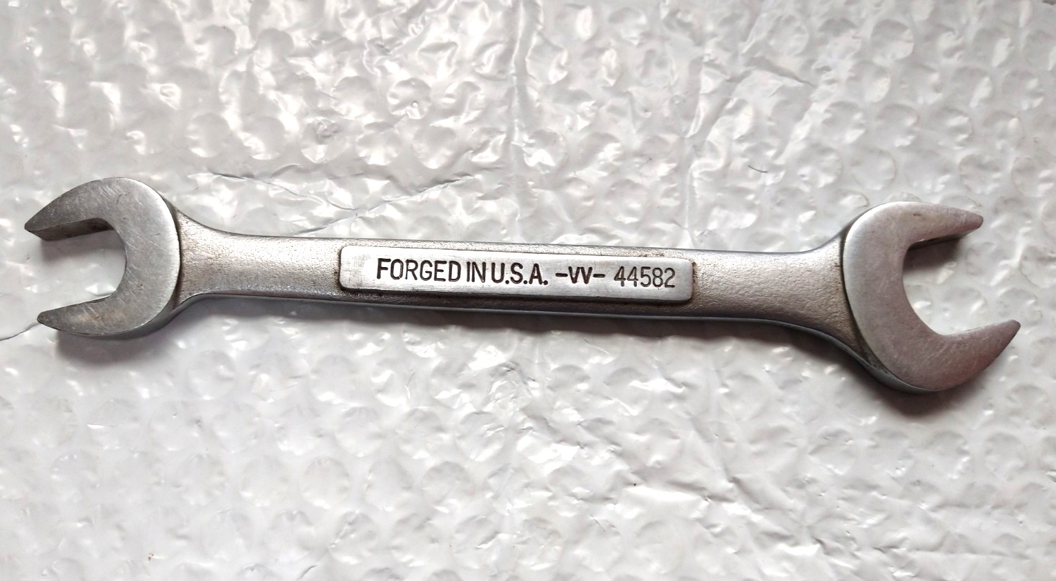 CRAFTSMAN TOOLS USA VV44582, 5/8 x 3/4 DBL. OPEN-END WRENCH, 7.75 LONG.