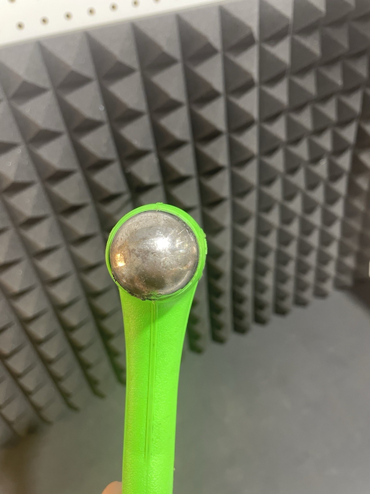 Snap-on HBBD16 16 oz Soft Grip Dead Blow Ball Peen Hammer Green