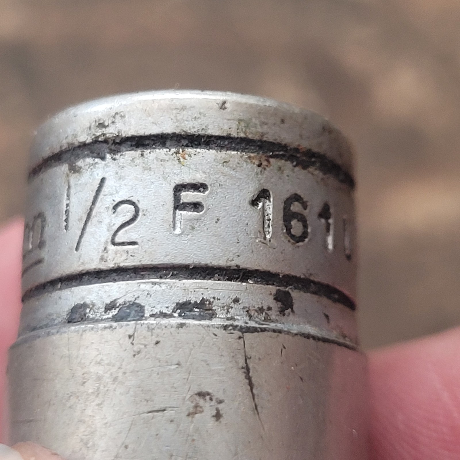 Snap On 3/8″ Drive 12 Pt Shallow Socket Set 7/8, 13/16, 3/4, 1/2, 3/8 F121-F281