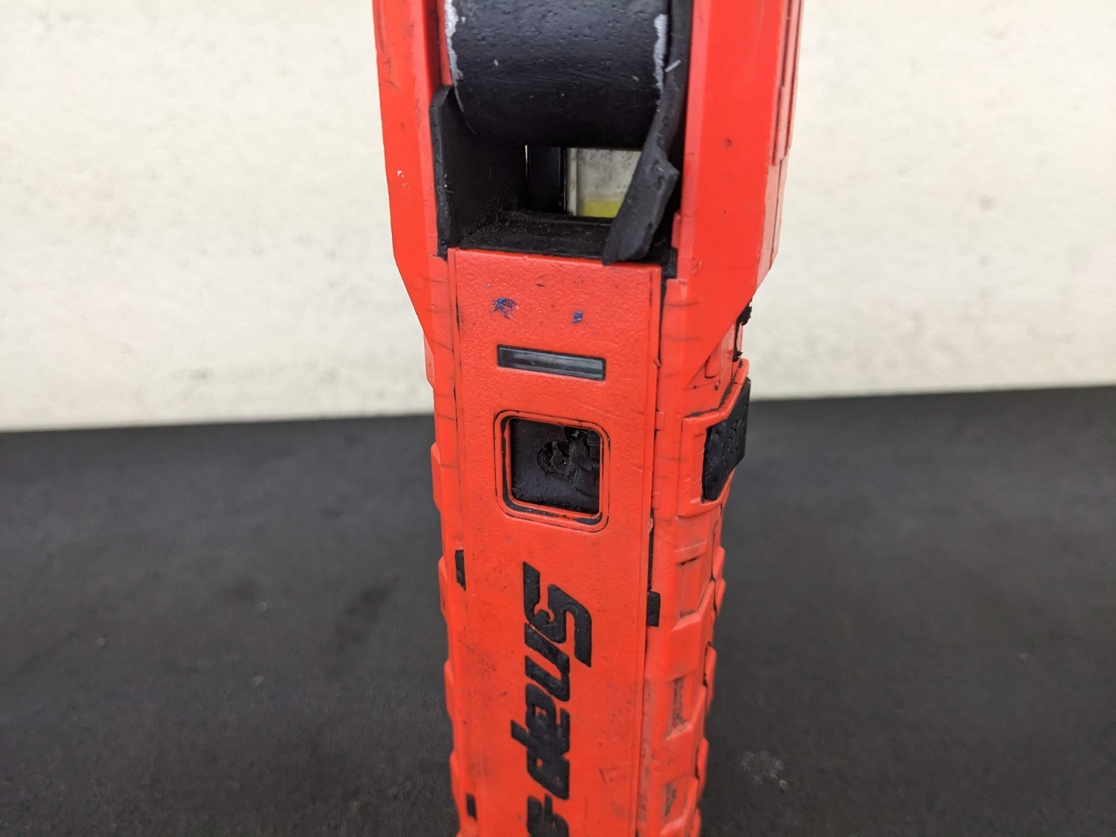 #bp273 Snap On Orange 400 Lumen Rechargeable LED Work Light ECARB042OA AS IS