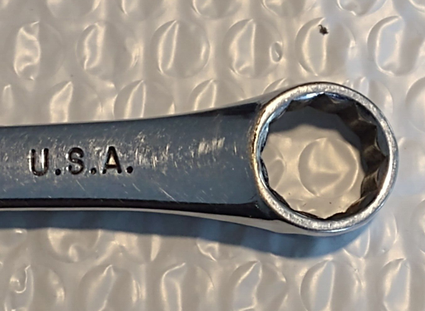 SK TOOLS USA 88317, 17MM. COMBINATION WRENCH, 12 POINT, 7.5″ LONG.