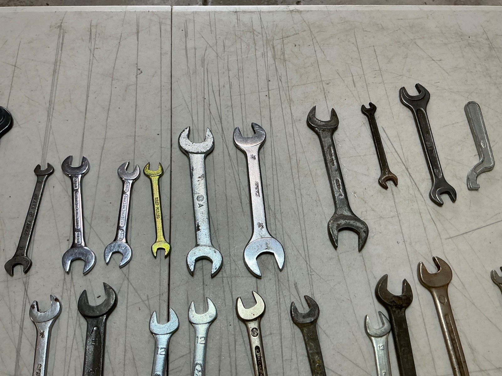 26 asst Car/motorcyle wrenches (HM, DIN, etc) all for $50 OBO free shipping