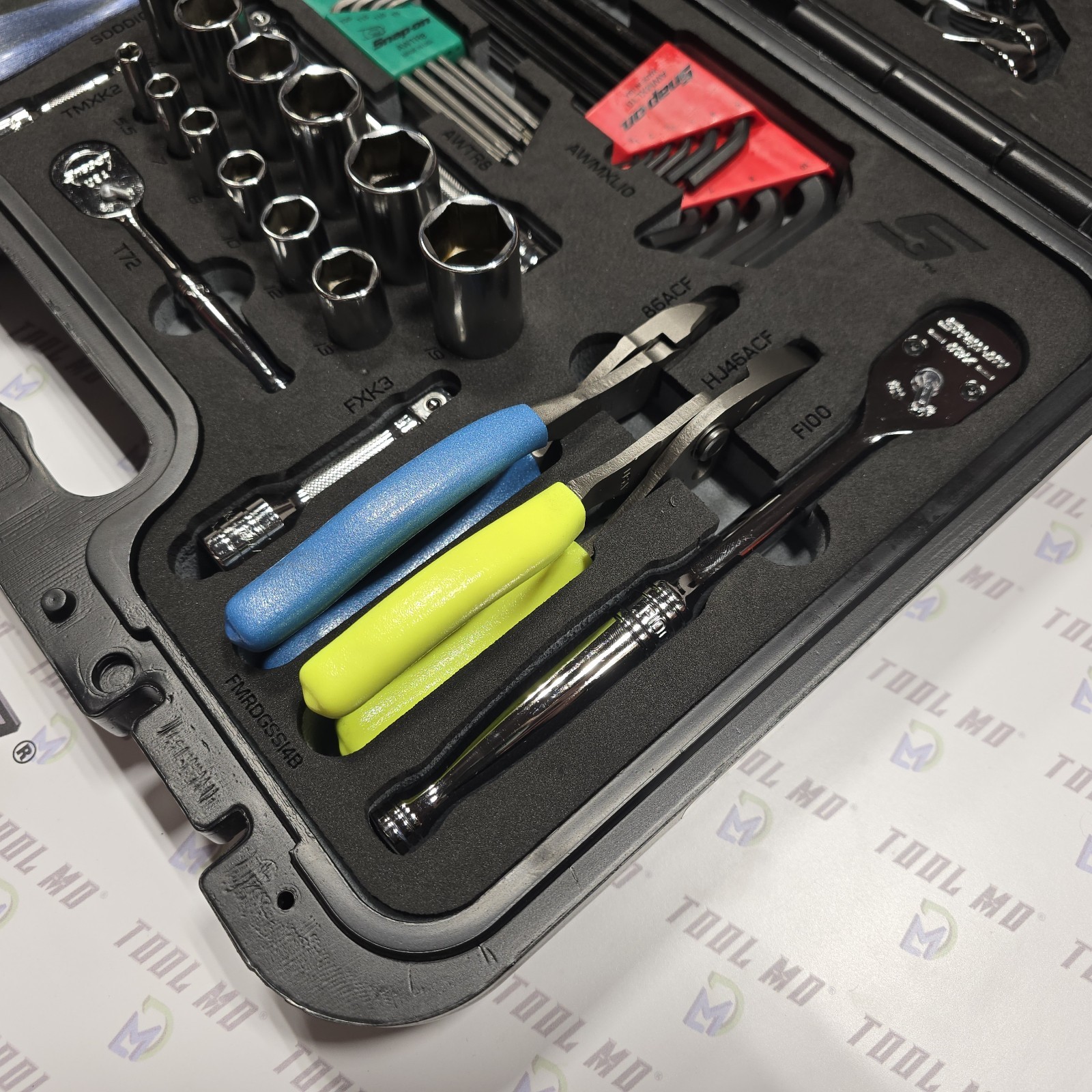 Snap-on Tools USA NEW 43pc Metric Combination General Service Set 243RDGSSFAC