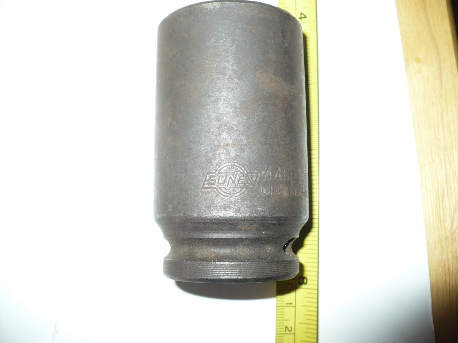 Vintage Sunex Impact socket 1-7/16″ 446D Taiwan 3/4 drive 6 point