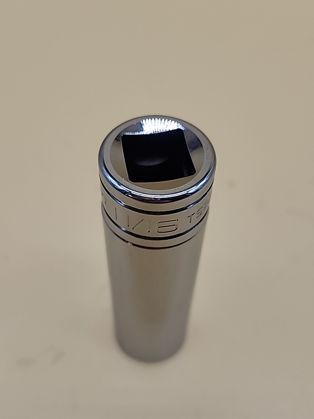Snap-on Tools TS221 11/16″ SAE Flank Drive Deep Socket 1/2″ Drive 6 Pt USA