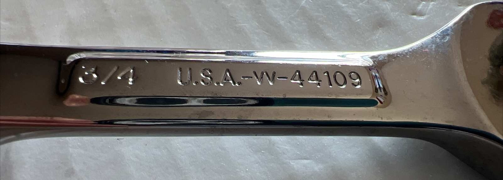 Craftsman 44109 SAE 3/4″ 12 Point Stubby -VV- USA Combination Wrench