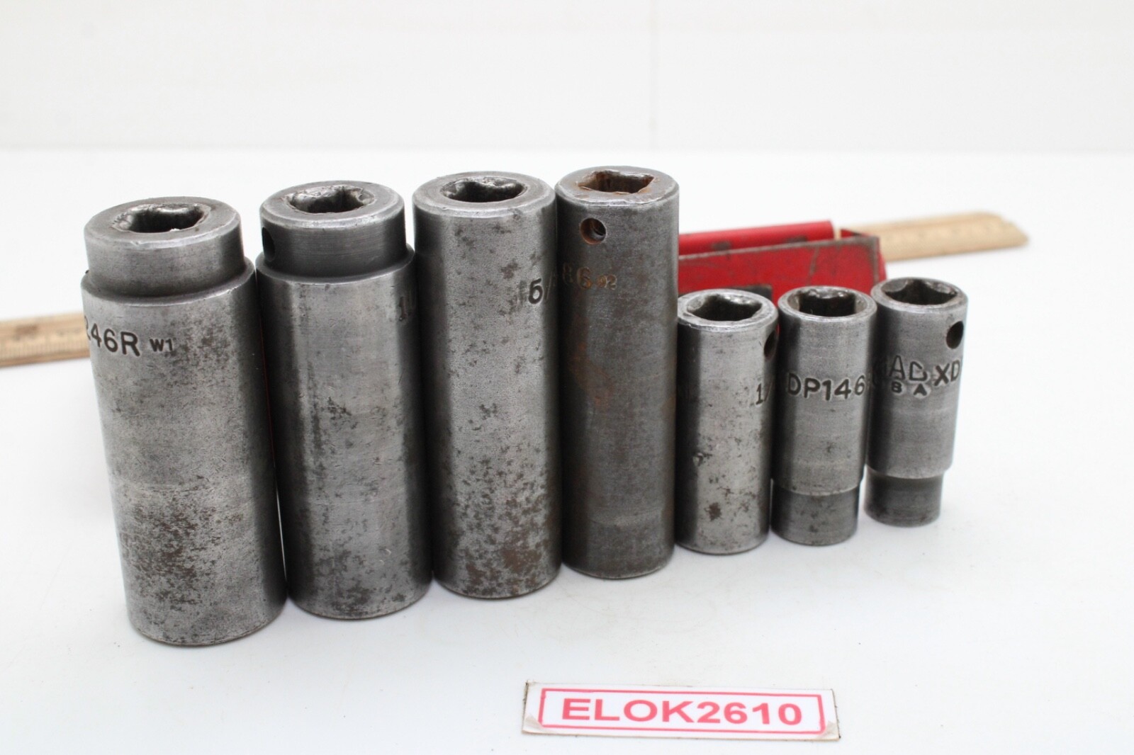 MAC Tools XP6 Series 3/8″-3/4″ 3/8″ Drive 7-Piece 6-Point Impact Socket Set USA