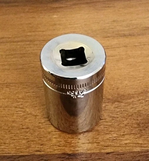 Craftsman 13mm Socket 6 Point 1/4″ Drive Z-AL 34609 Easy Read