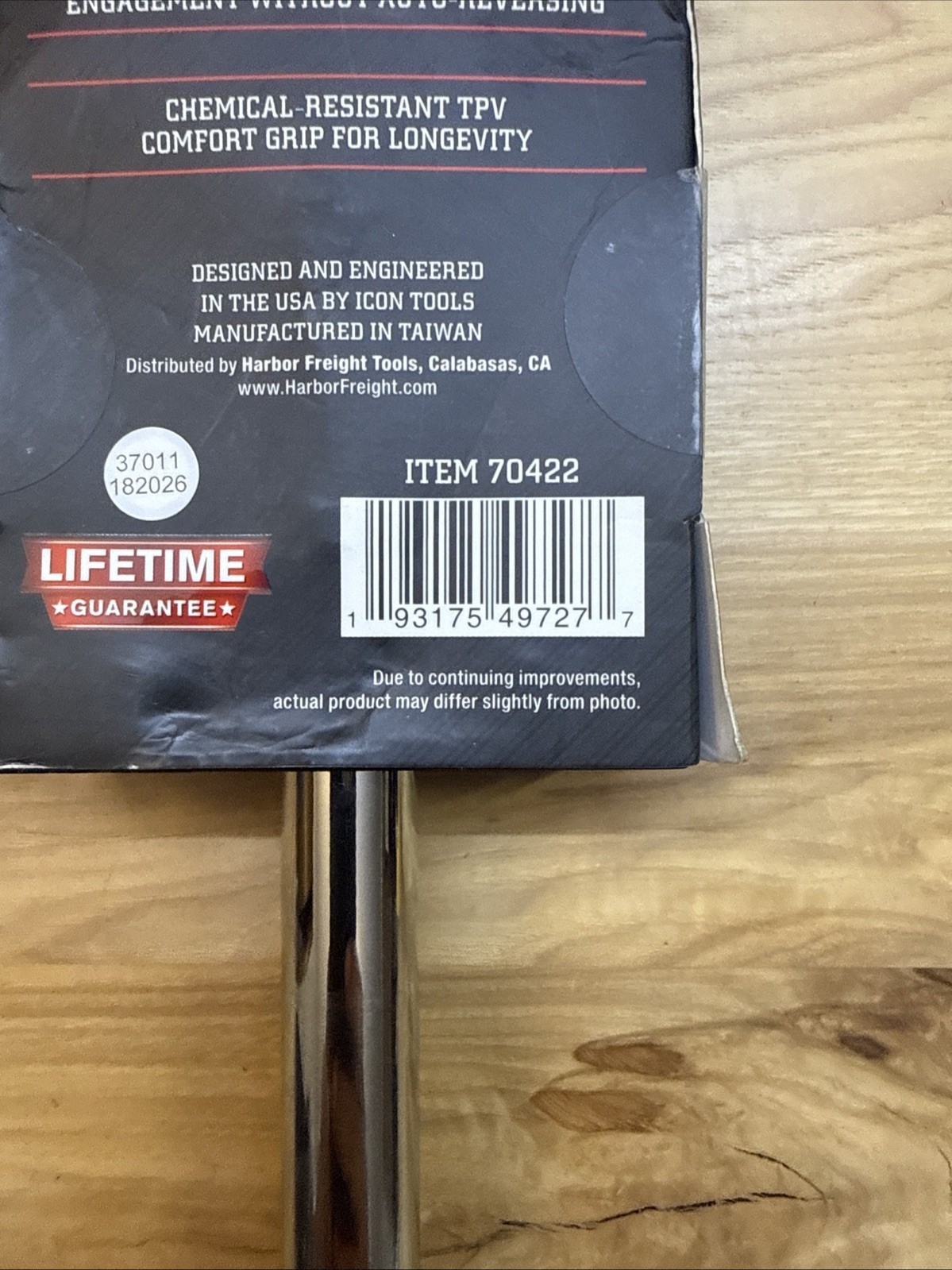 Icon Ratchet R3LFG 1/2» Drive 18” Long Reach Flex Head With Comfort Grip