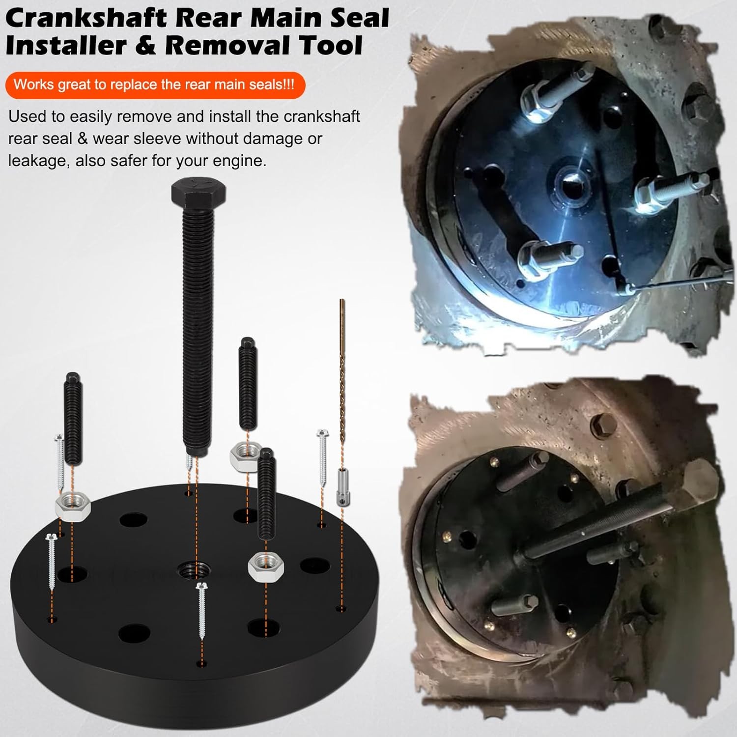 3164780 Crankshaft Rear Main Seal Wear Sleeve Installer Remover Tool for Cummins