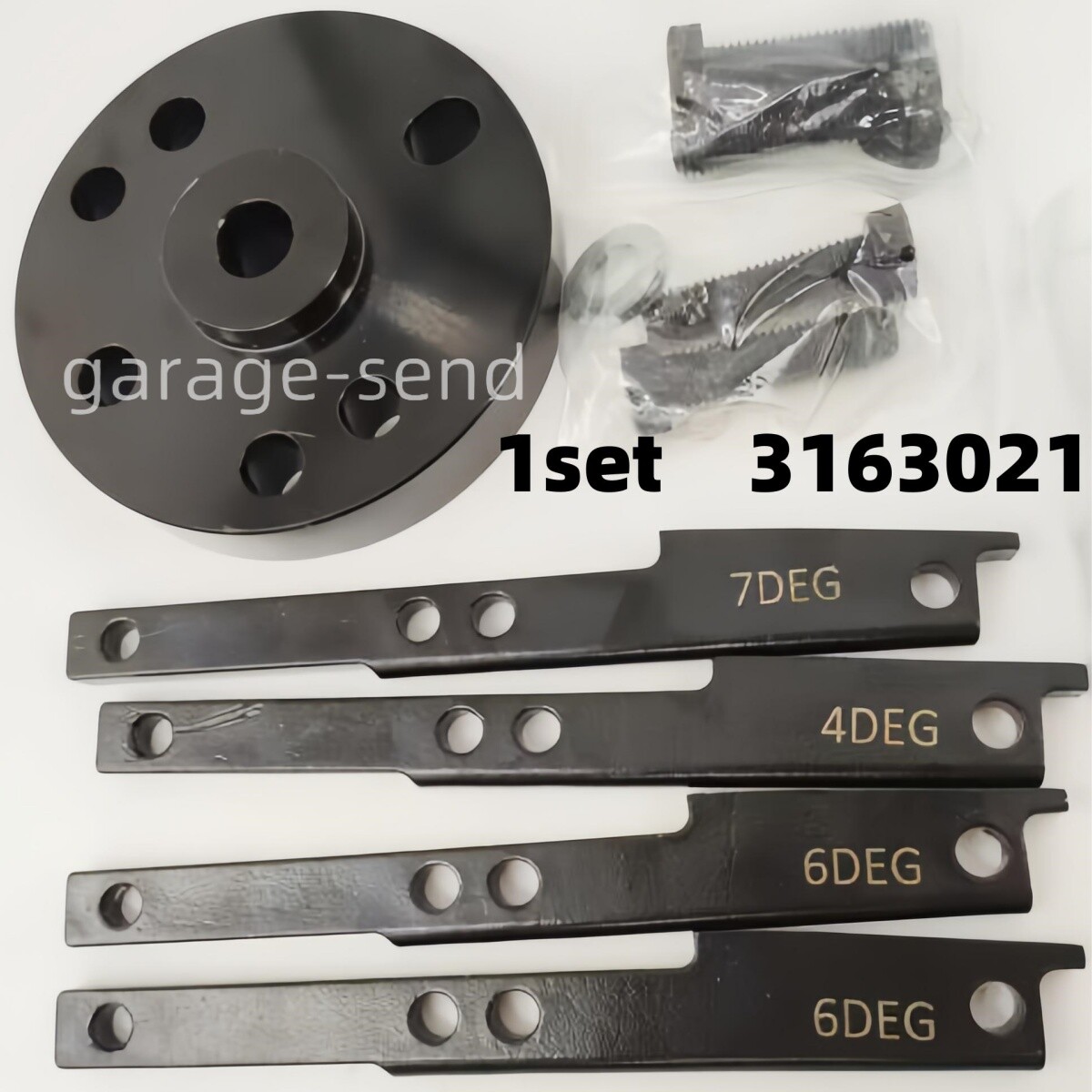 3163021 Timing Injector Cam Gear Puller Tool Kit for Cummins ISX 3163069 3163530