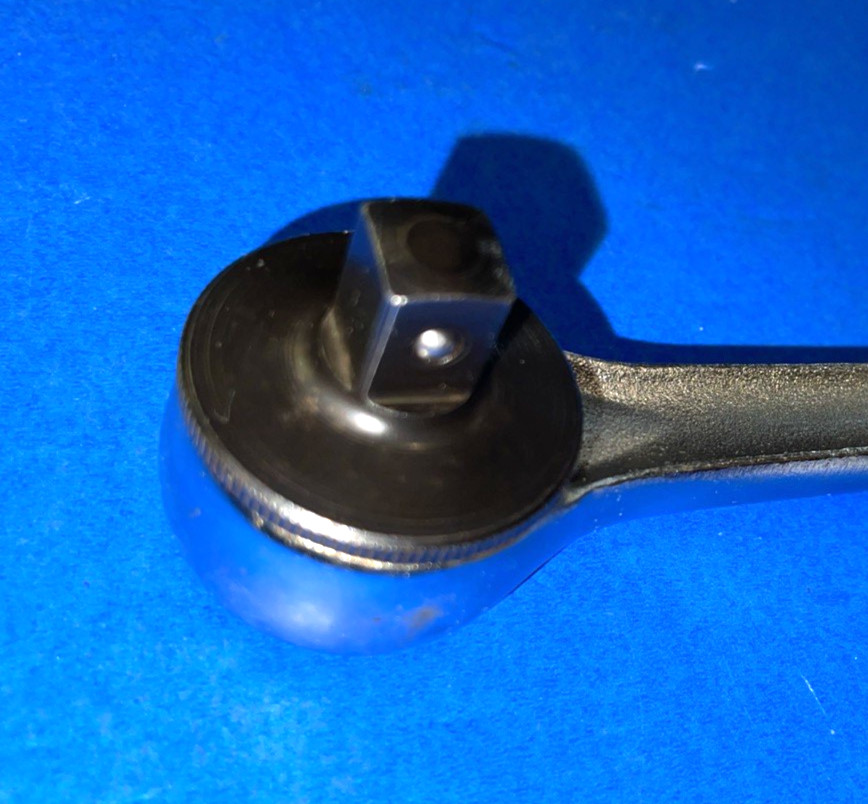 CRAFTSMAN TOOLS VINTAGE 1/2 DRIVE THUMB WHEEL SINGLE -V- RATCHET RARE