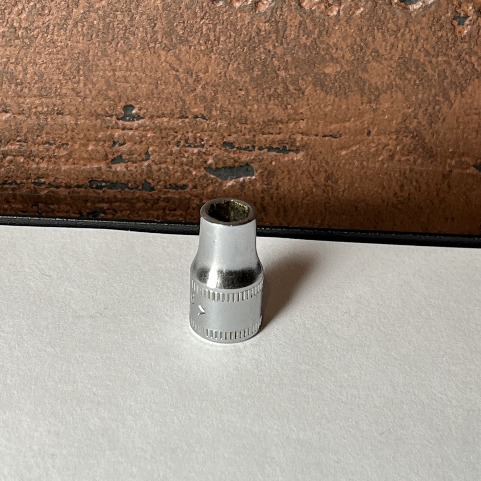 Snap On 1/4″ Drive 6mm Shallow 6pt Metric Socket TMM6 6 MM