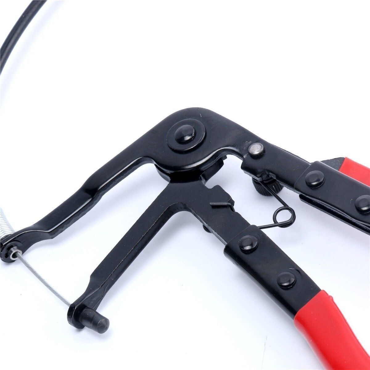 1pc Flexible Extended 24″ Cable Wire Hose Clamp Plier Automotive Tool Oil Fuel