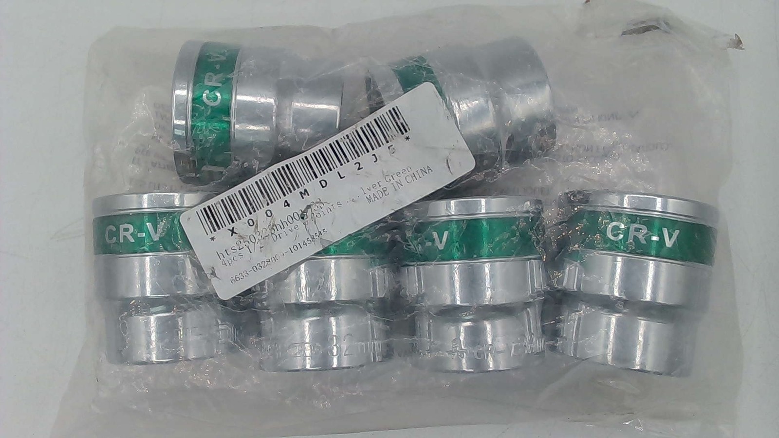 6 Point Shallow Impact Socket 1/2″ Drive Metric Socket 1.5″ Long CR-V Steel