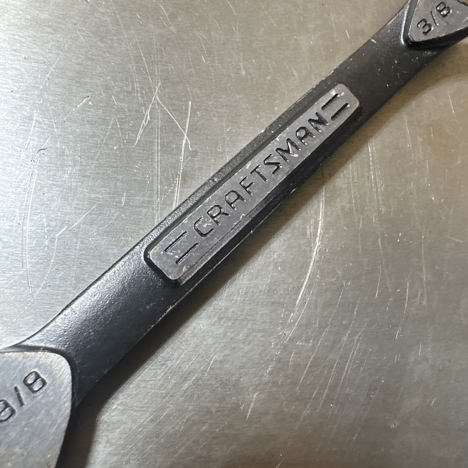 CRAFTSMAN TOOLS 12966, 3/8″ SAE, 12-POINT UNIVERSAL SPLINE COMBO WRENCH