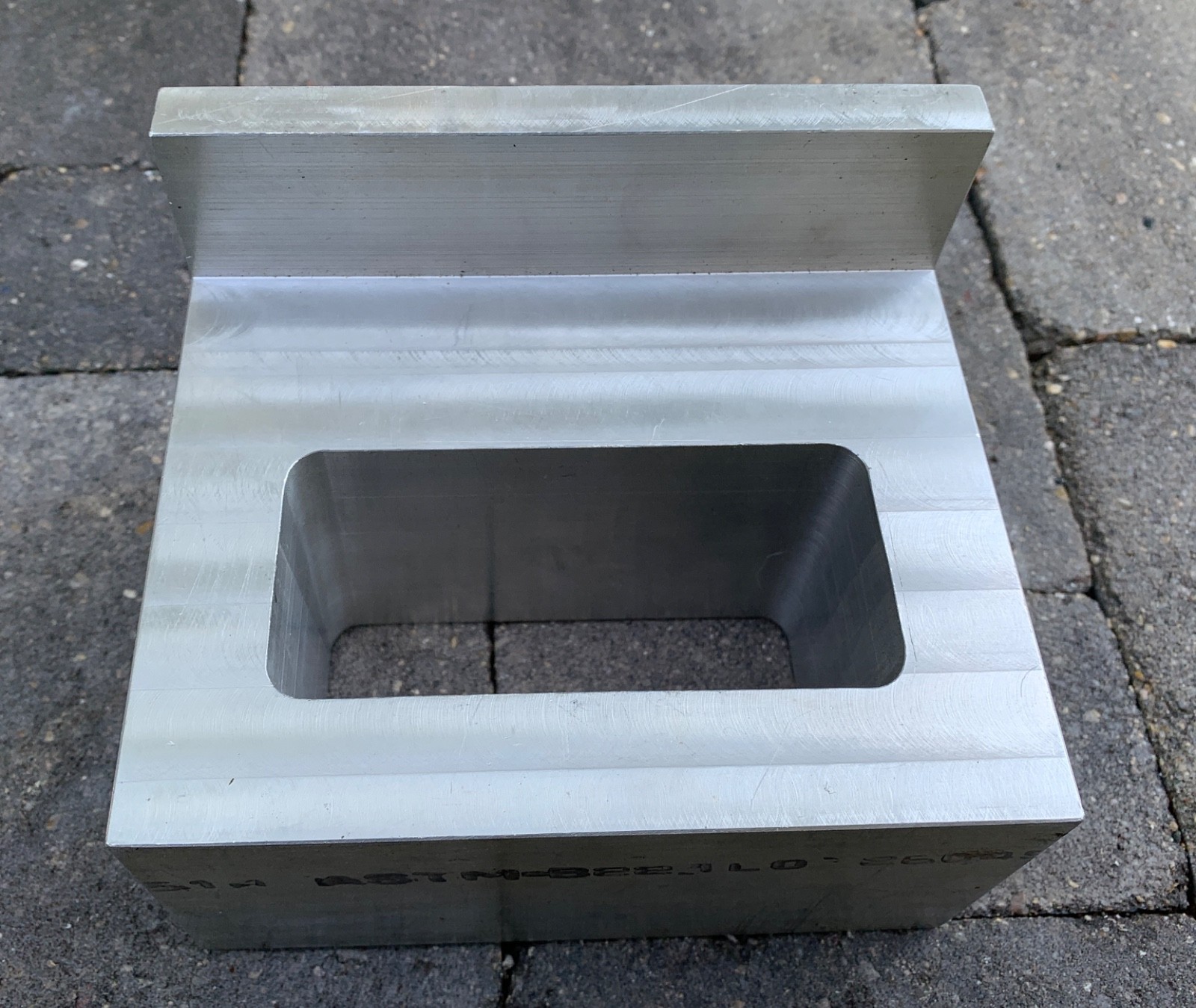 Machined Aluminum Caster Angle Jig for Fabricating Custom Dana 60 Front Axles