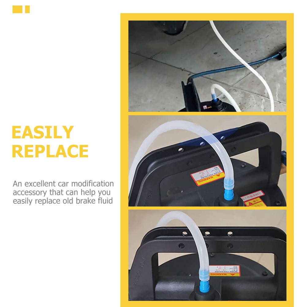 Brake Bleeder Hose Tube Fluid Replacement Equipment Bleeding Kit with Adapter