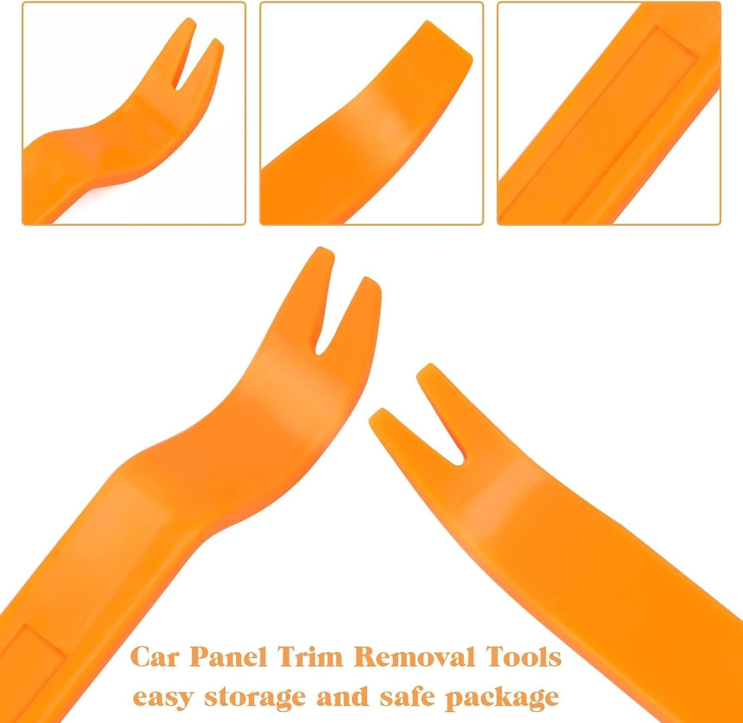 Versatile 4-Piece Car Trim Removal Tools – Perfect for Interior & Exterior