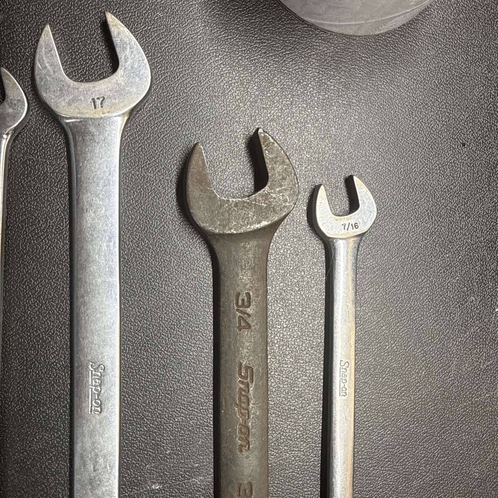 Snap-on 12 Point Combination Wrenches OEXM & GOEX Series 4 Piece USA MIXED LOT