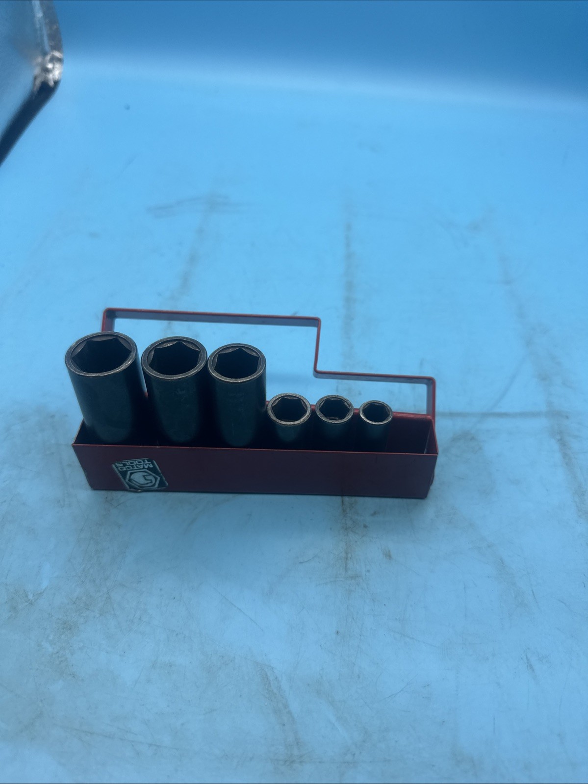 MATCO TOOLS (3/8” – 3/4”) 6 pcs Deep Impact Socket Set,3/8” Drive With Tray