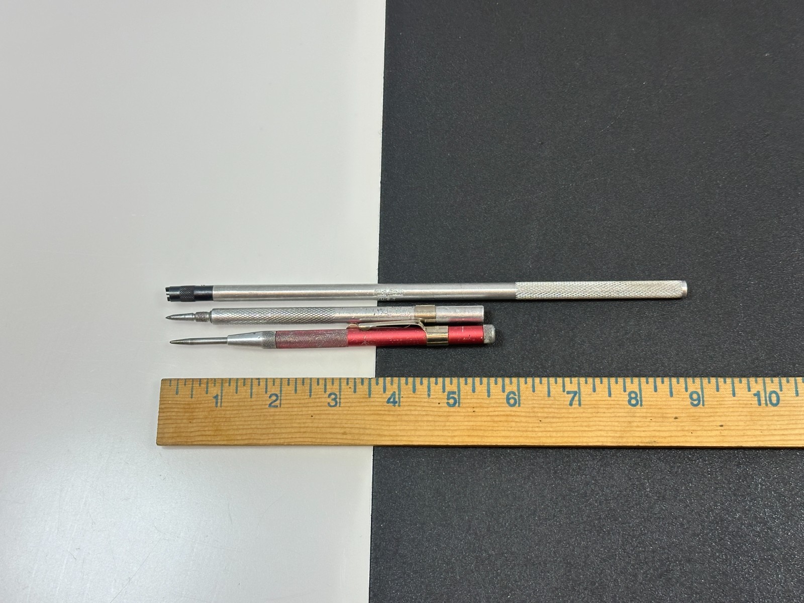 Blue-Point Tools 3pc PTS5 Hand Scriber, SS9A Screw Starter, YA805A Center Punch