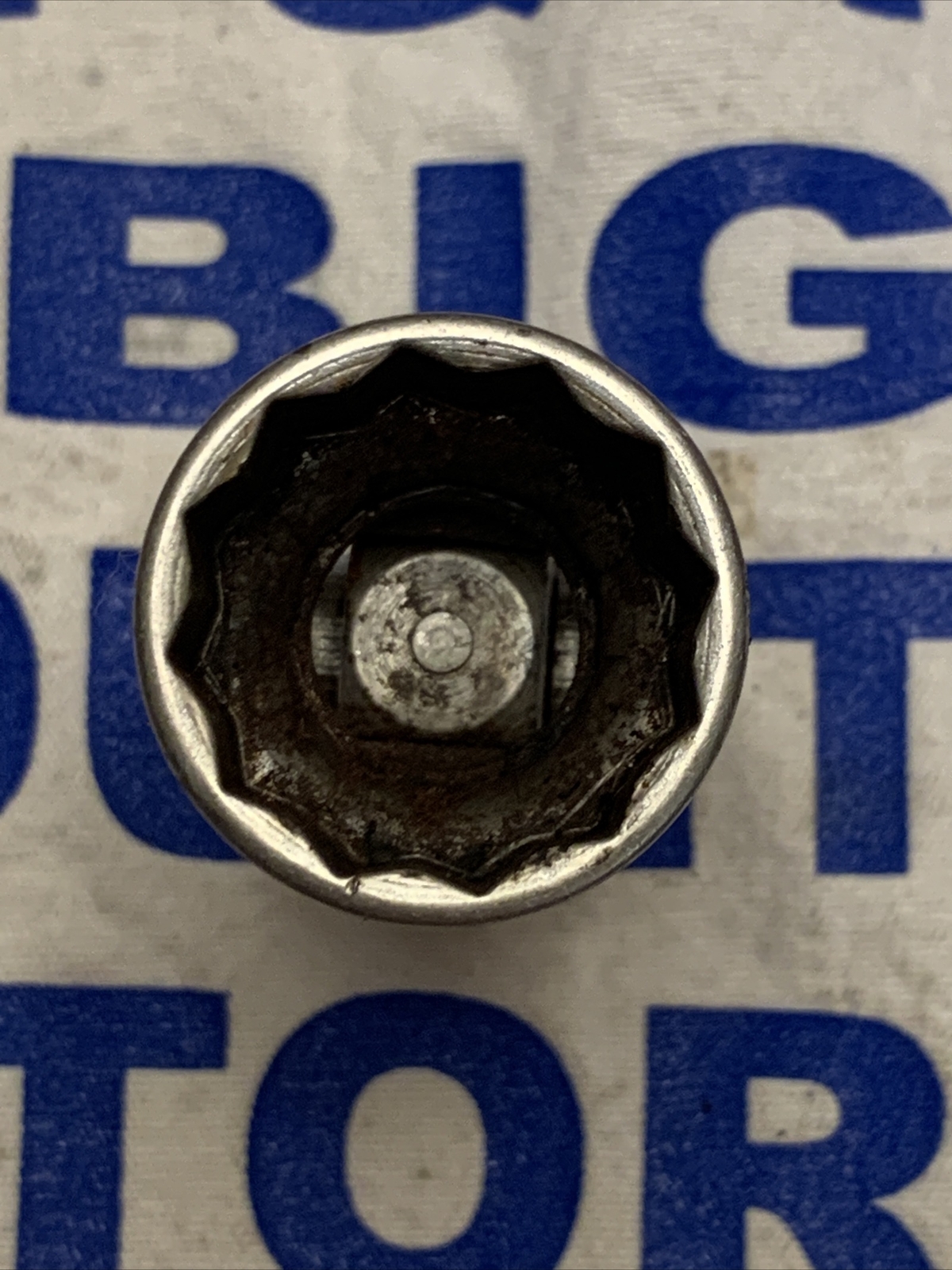 1963 Snap-on USA 3/8″ Drive 7/8″ 12pt SAE Chrome Swivel Universal Socket FU28A