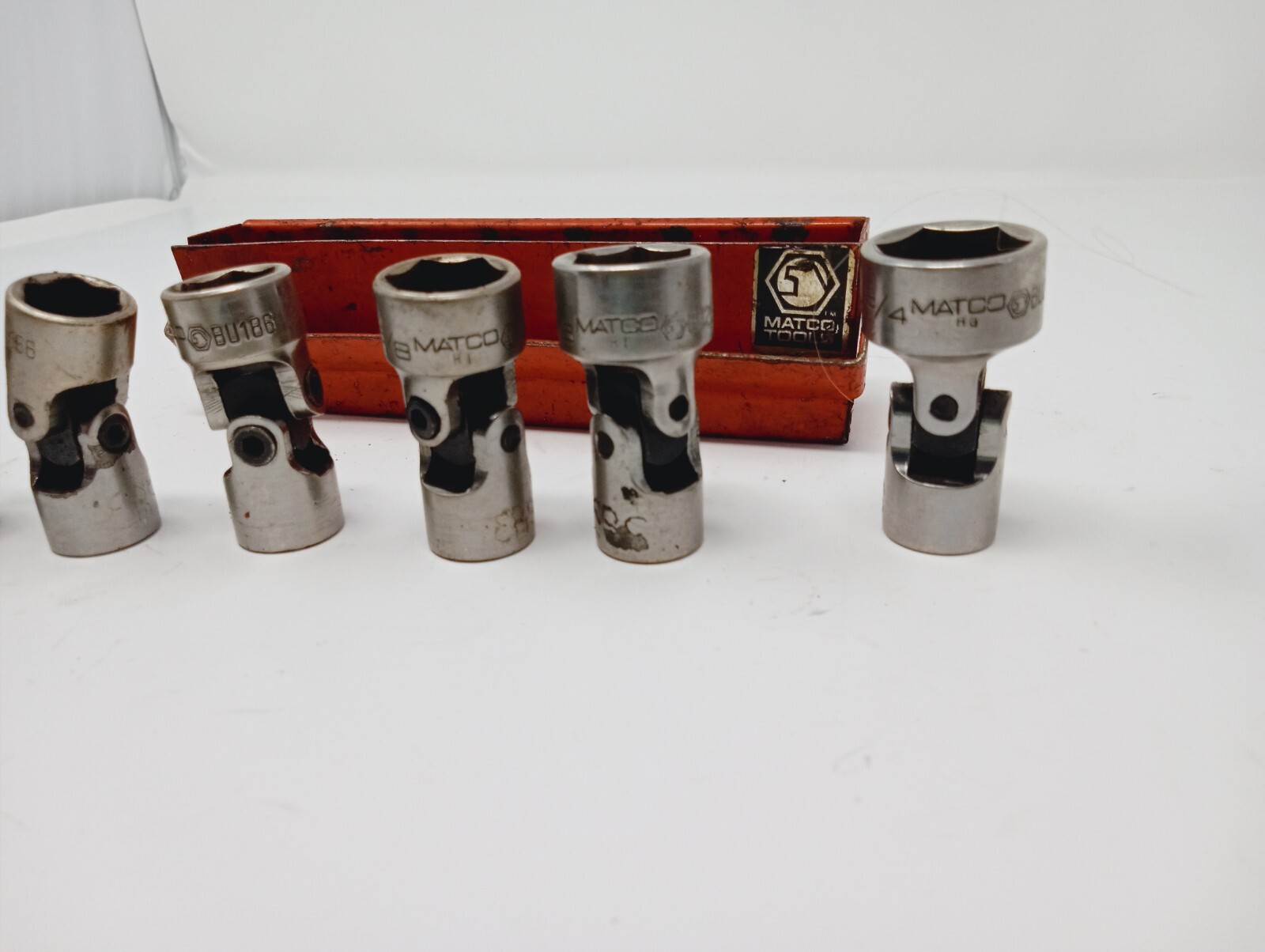 Matco Tools USA 7pc 3/8″ Drive Swivel Socket Set – 3/8″ BU126 to 3/4″ BU246