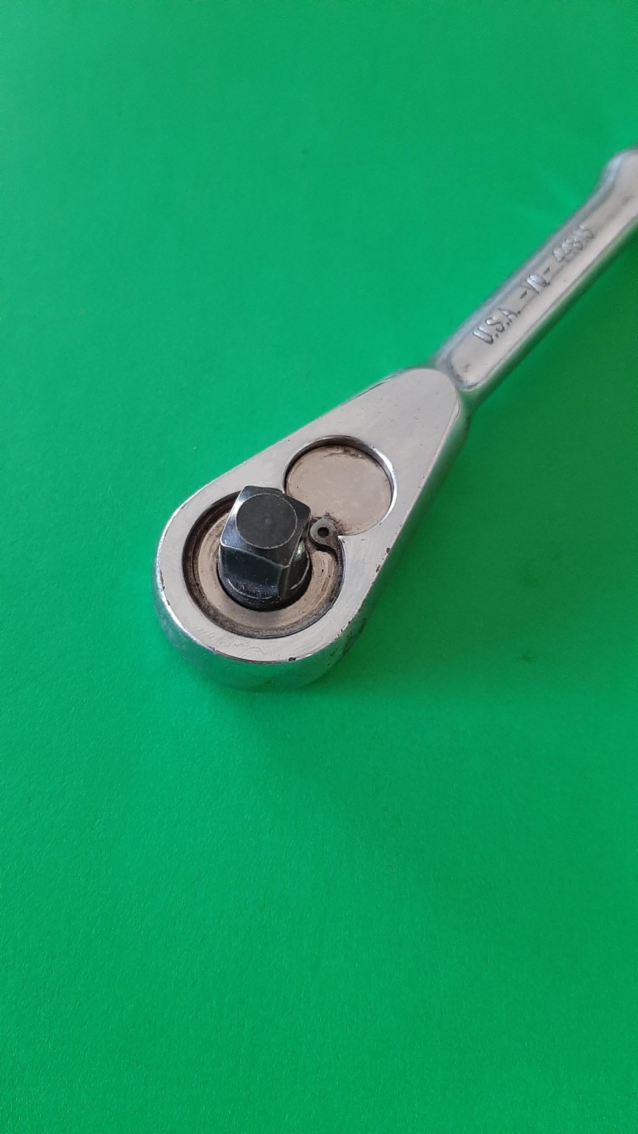 Craftsman Professional USA 3/8″ Drive Ratchet 44813 Quick Release Polished