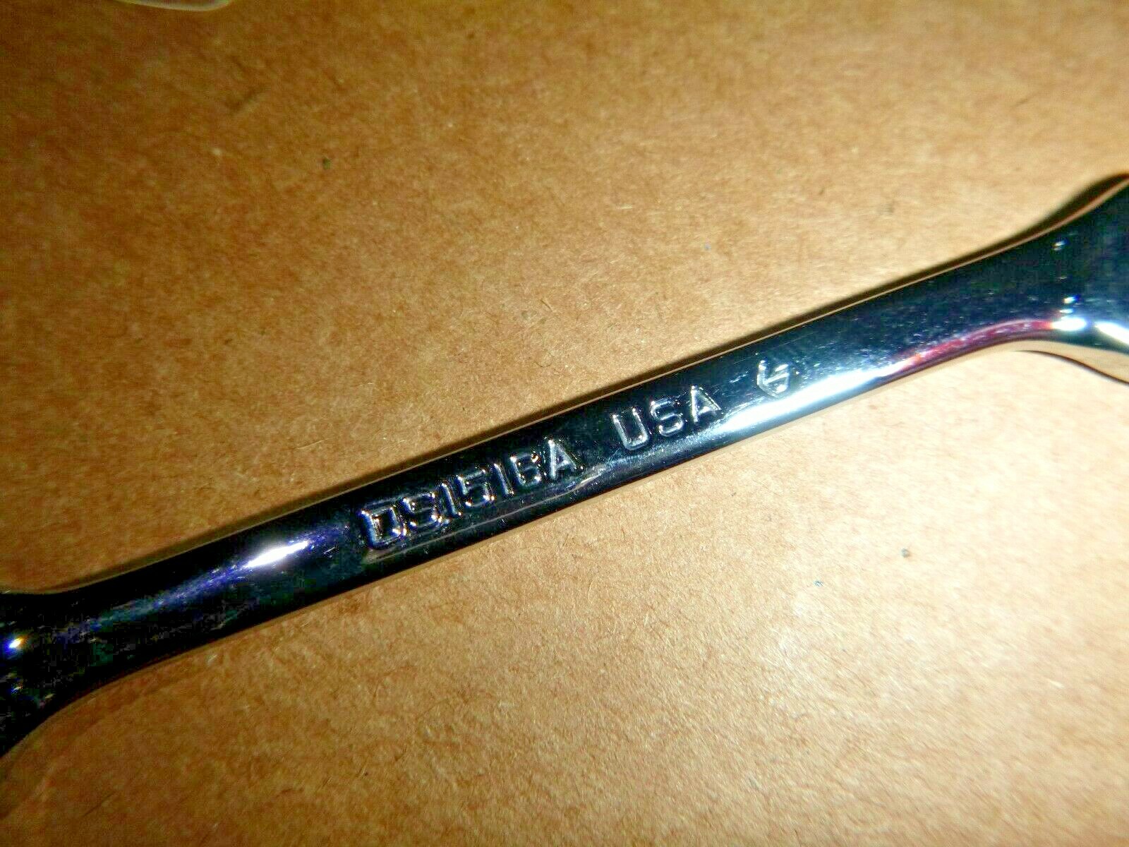 Snap-On Tools DS1516A SAE 1/4″ / 15/64″ Open End Ignition Wrench
