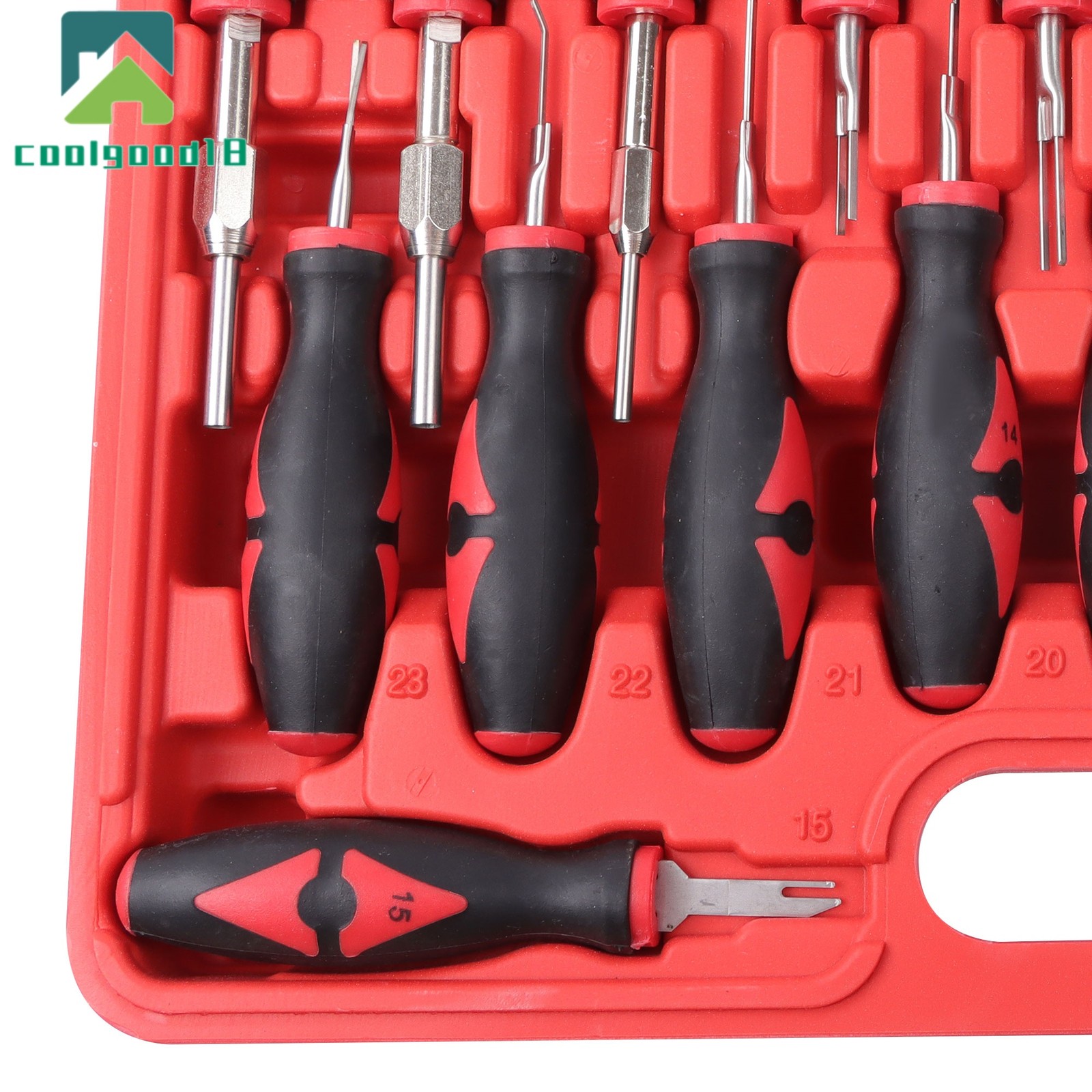 Universal Wire Terminal Electrical Connector Crimp Pin Removal Release Tool Kit