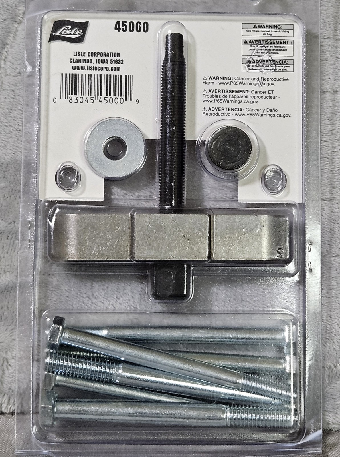 Lisle Steering Wheel Puller 45000