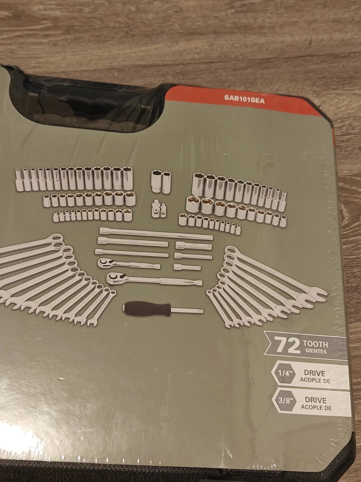 Matco tools Master set Silver eagle 101 piece chrome set SAB101SEA