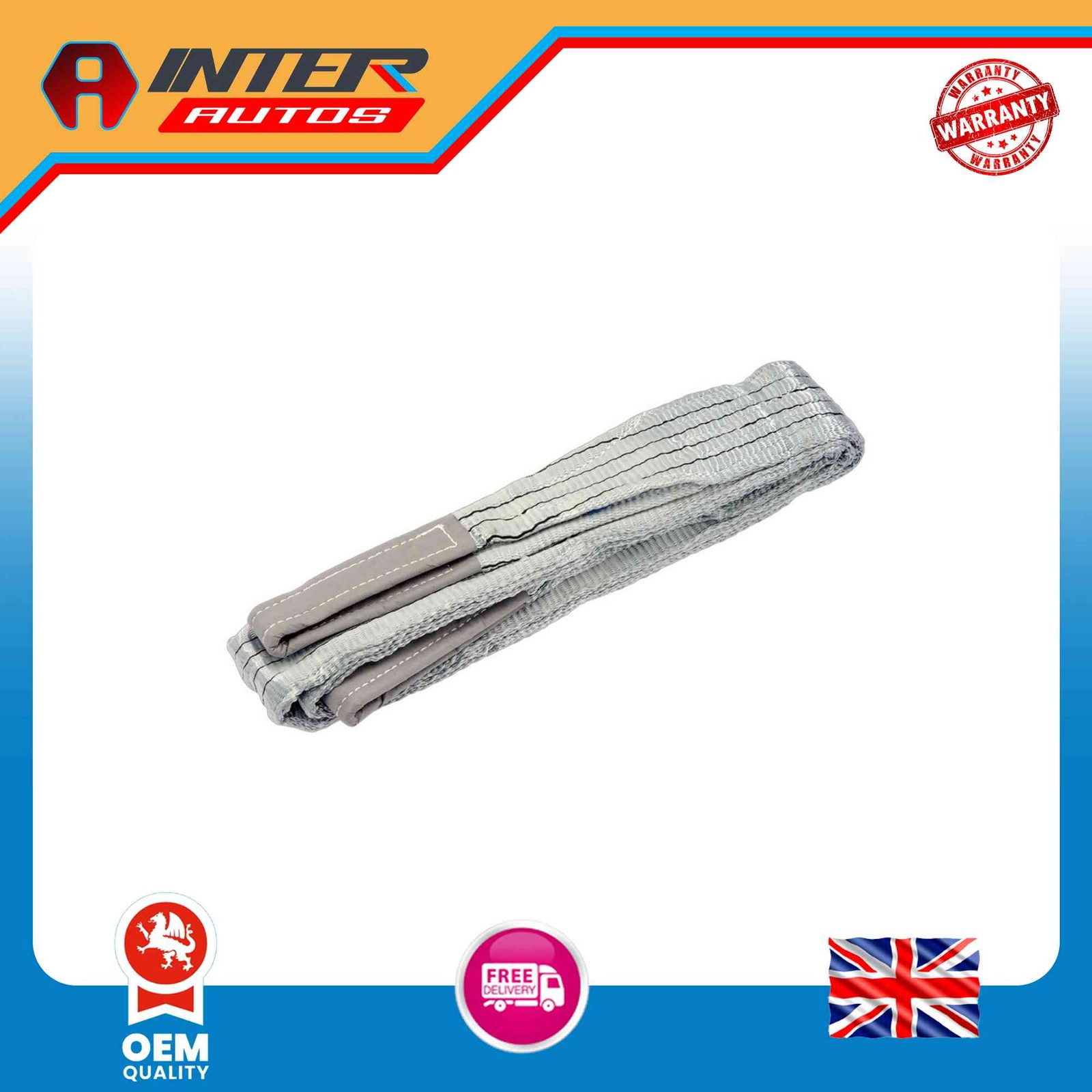 Draper Expert Wide Load Sling, 5m x 120mm, 4 Tonne 61363