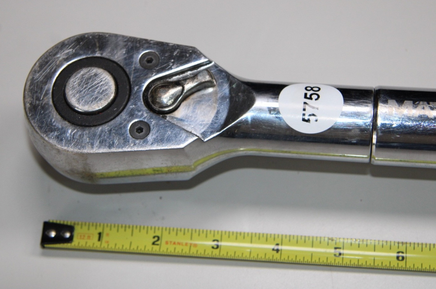 Matco Tools DR34T 3/4” Drive 40” Extendable Ratchet Quick Release Knurled Grip