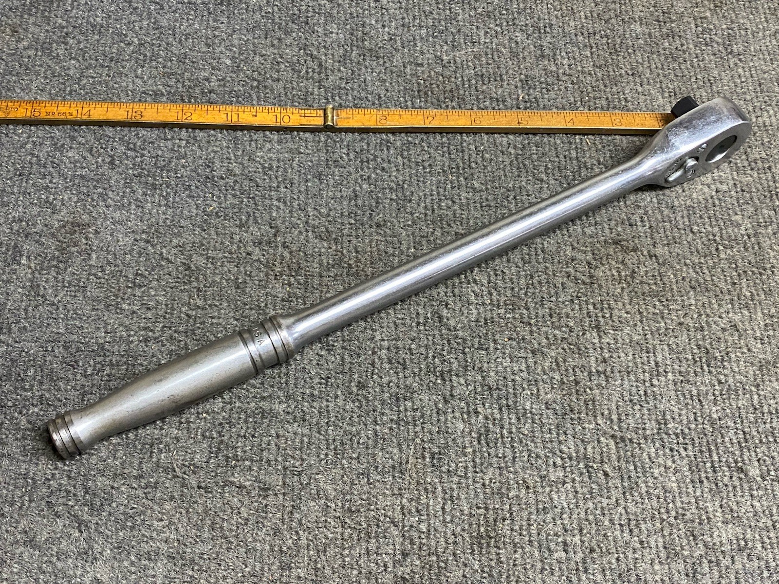 Snap-on L-715 Ratchet 1/2” Dr. New Anvil Clean And Oiled Date Code 1965 USA