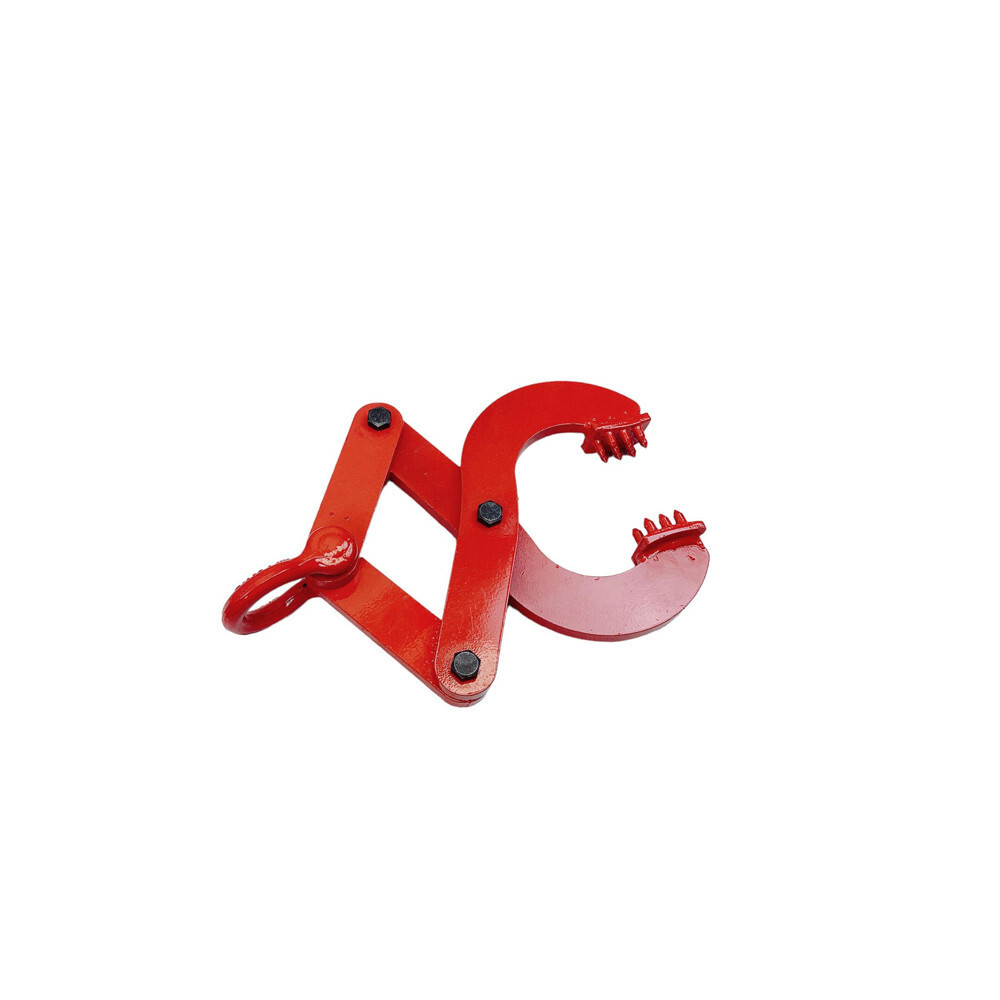 HD 2,000 Lbs Steel Single Pallet Puller Scissor Clamp Pallet Grabber Puller Tool