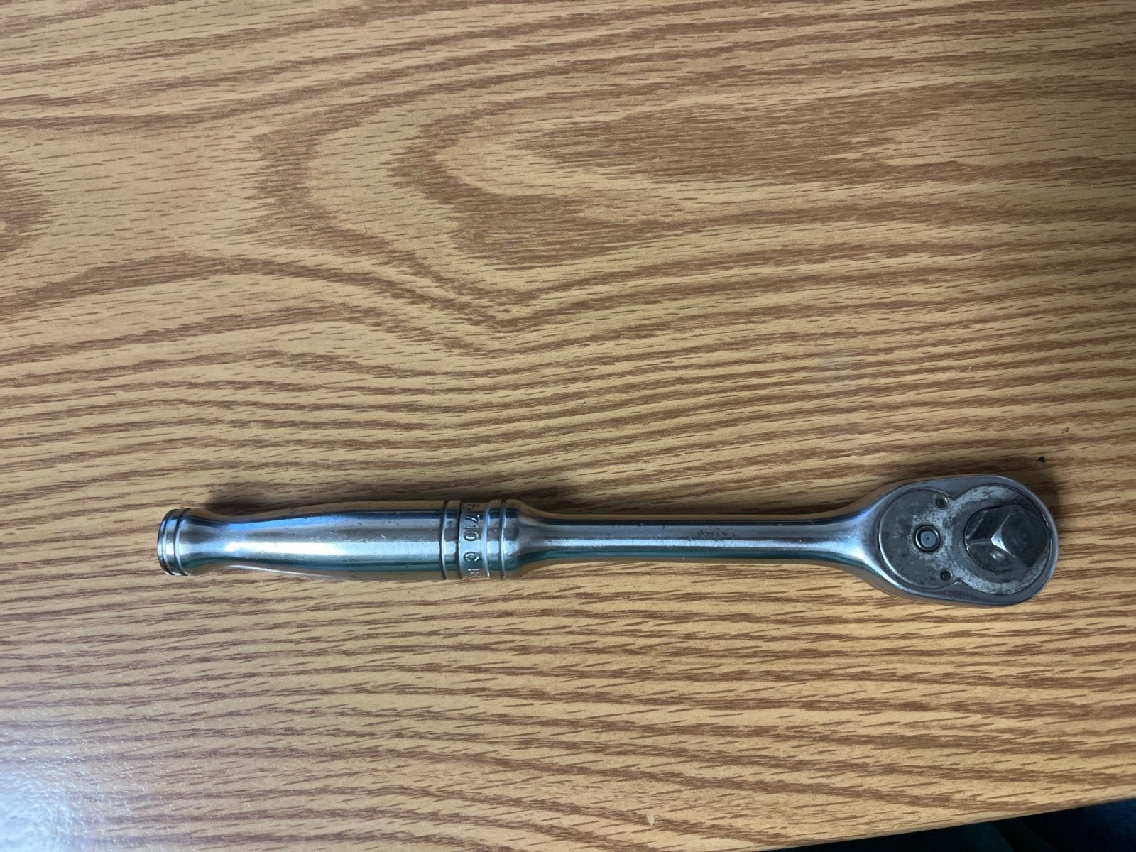 SNAP ON F710 7.5″ LONG 3/8 DRIVE RATCHET LOT#114