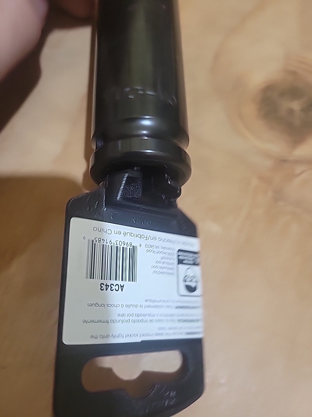 Autocraft – 19mm Metric Deep Impact Socket – AC343 1/2” Drive