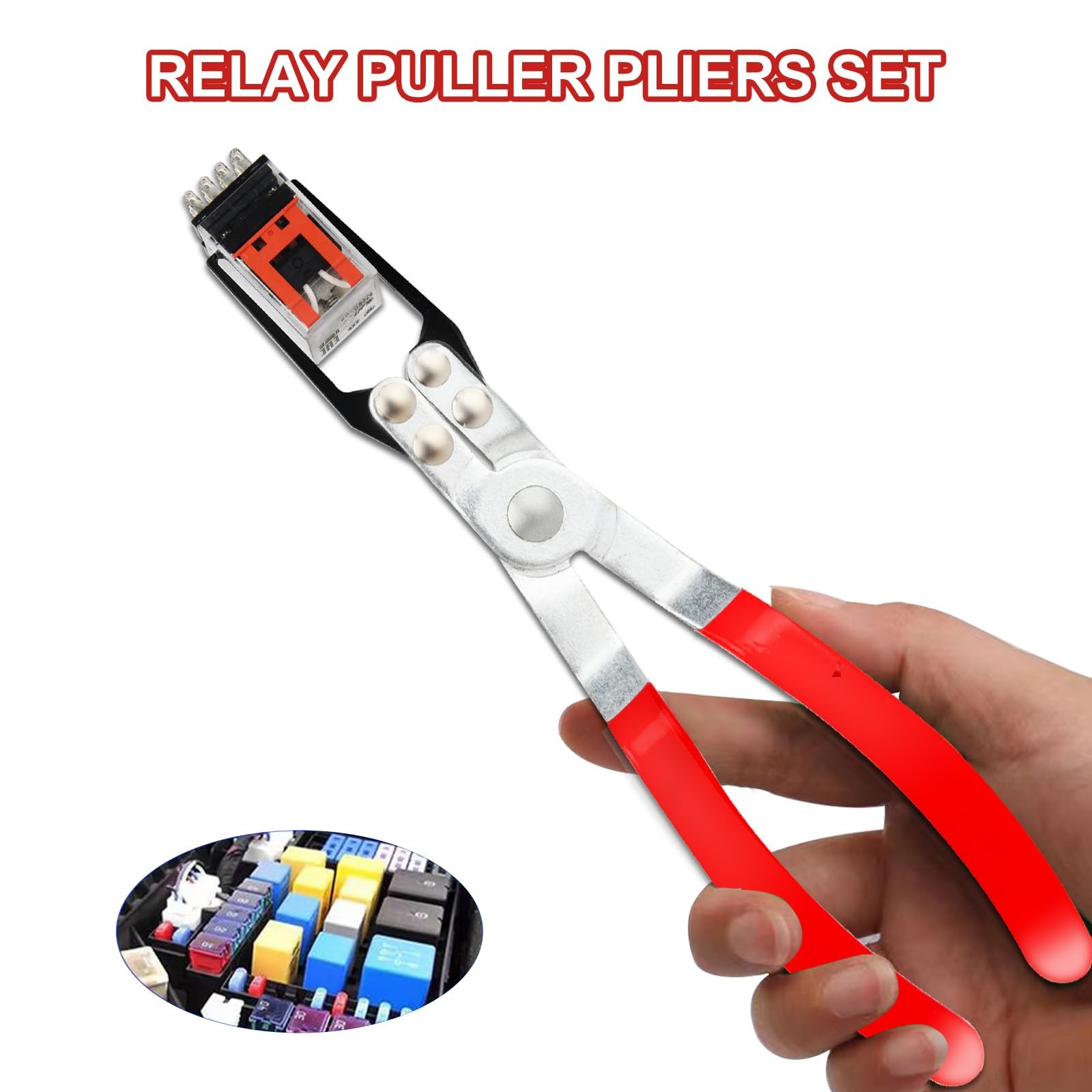 Aleric Relay Puller Pliers and Fuse Puller Plier, Automotive Relay Fuses Pull…