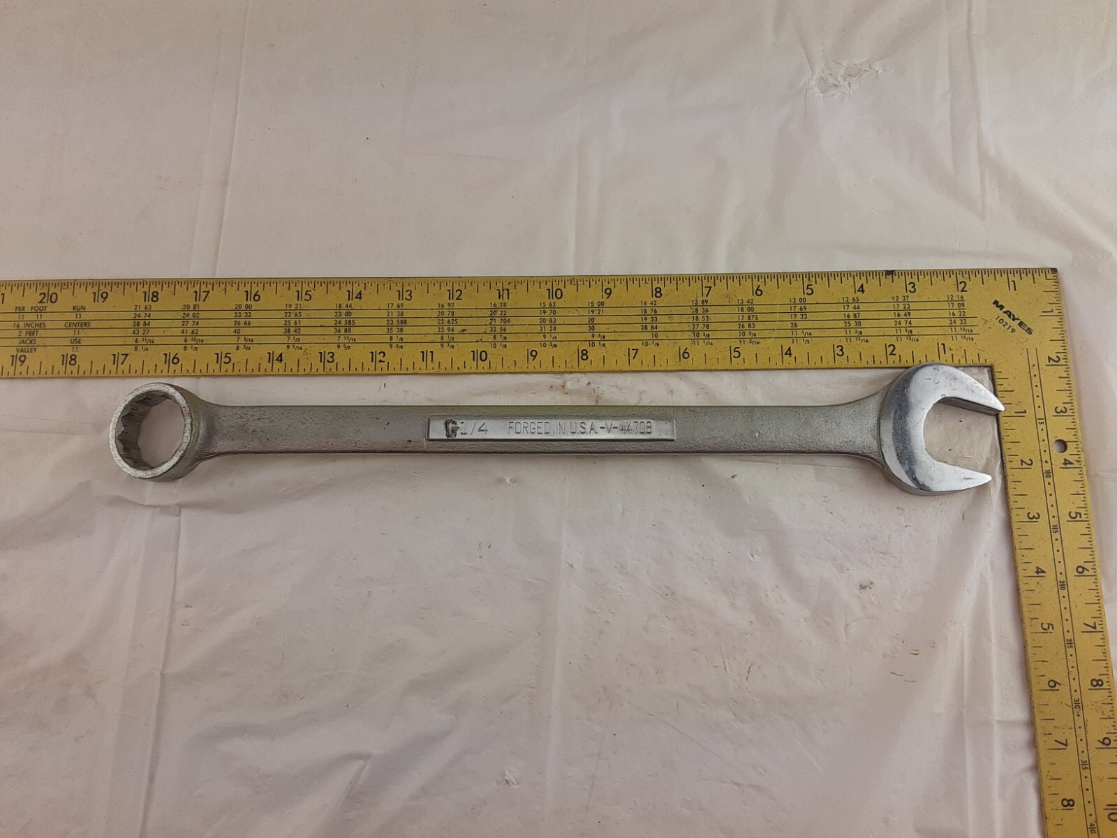 Craftsman USA 44708 Combination Wrench 1-1/4″ -V-