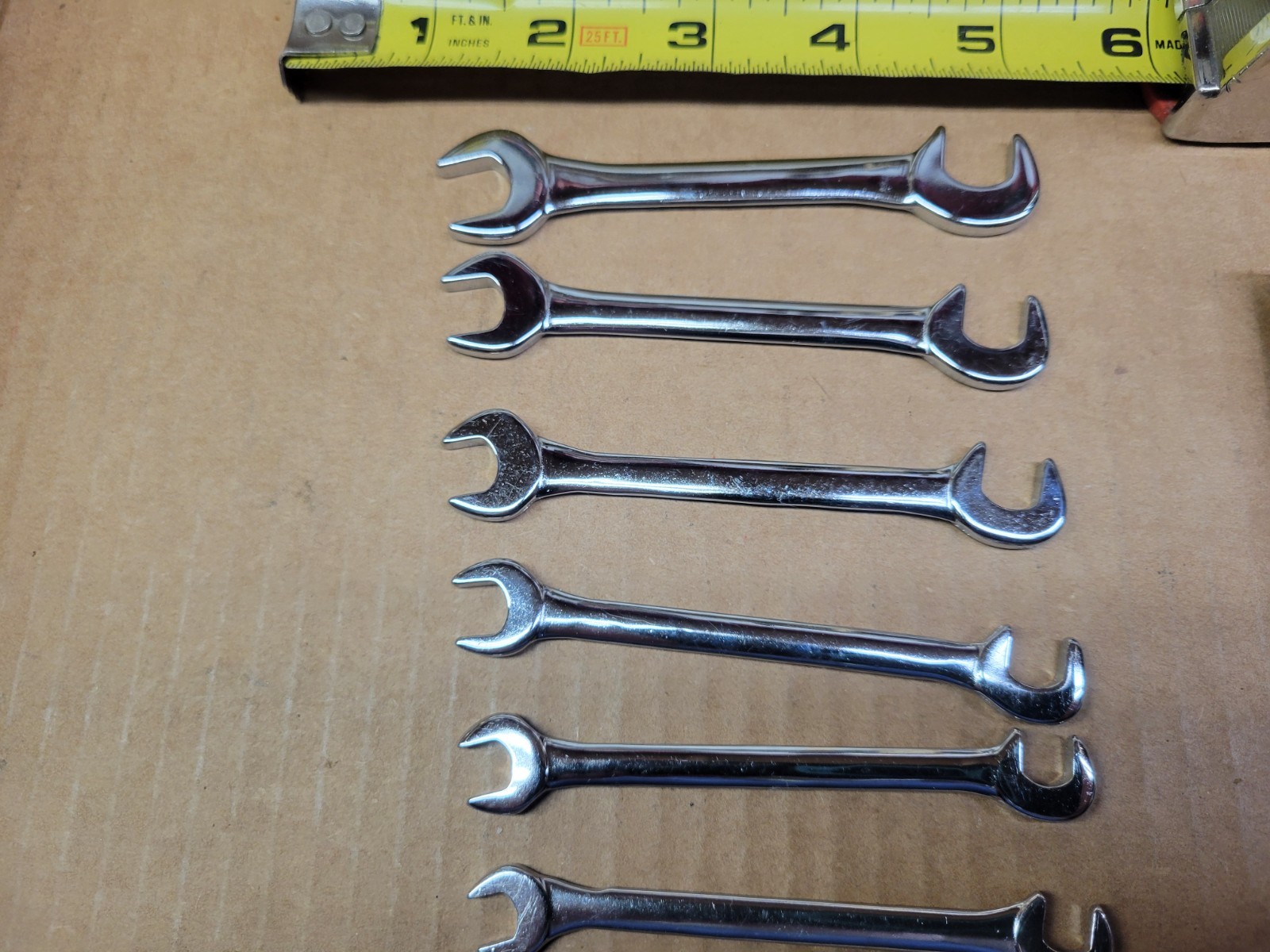 Craftsman USA 8-Piece Open End Ignition Wrench Set with Pouch No 4306