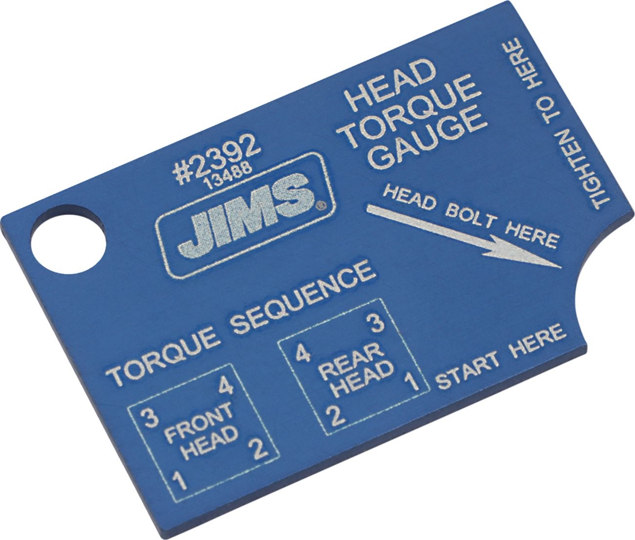 Jims 2392 Head Bolt Torque Gauge Plate