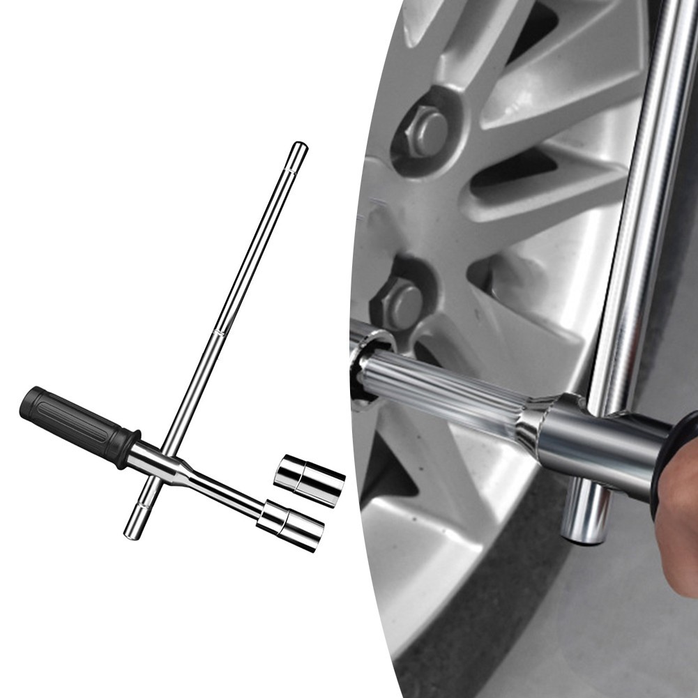 Practical Auto Tire Wrench Set with Multiple Sizes to Fit Most Vehicle Needs