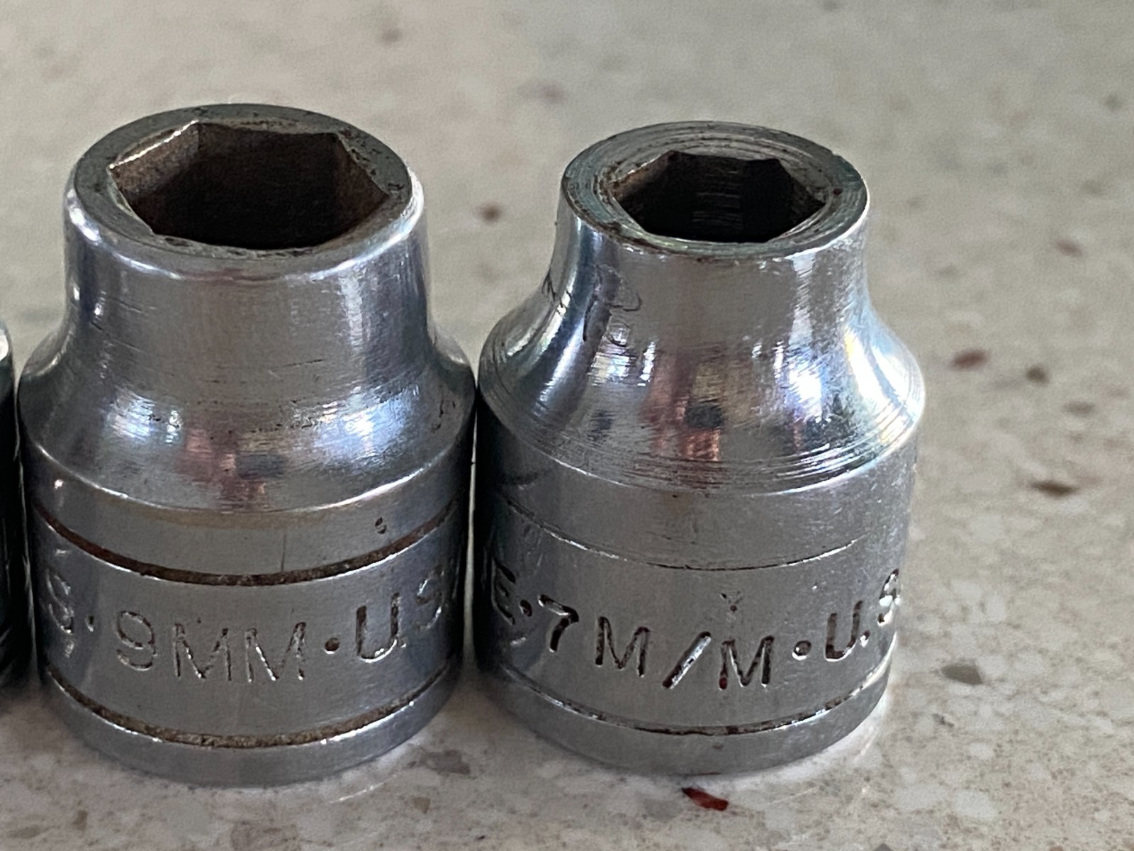 SK Tools 3/8″ Drive Shallow 6 Point Metric Socket Lot 11 Pieces