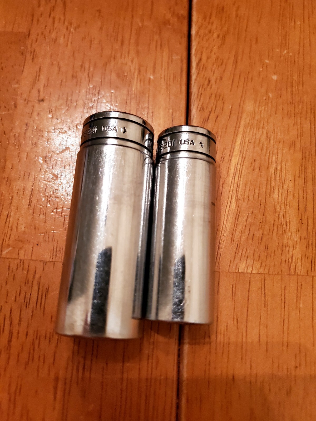 Snap On 3/8 Drive 5/8 3/4 6PT Deep Sockets Lot Of 2